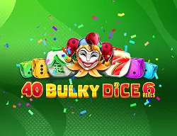 Логотип игрового автомата 40 Bulky Dice